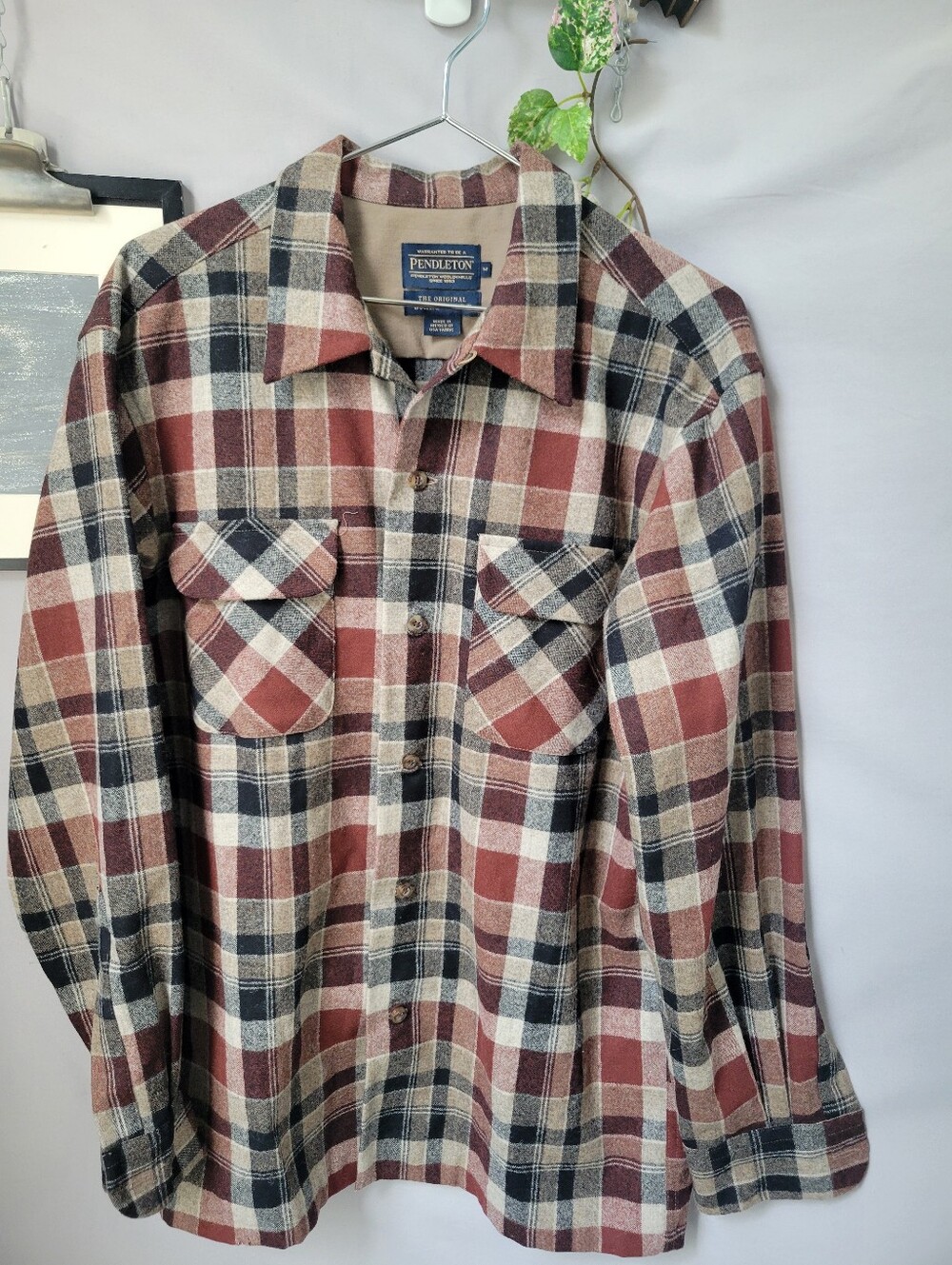 Pendleton The Original Board Shirt Plaid Checked M
